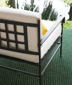 Patio al aire libre Cuerda Sofá <span class=keywords><strong>Muebles</strong></span> de exterior Silla de jardín Balcón Silla Terraza Jardín Decoración <span class=keywords><strong>Muebles</strong></span> Salón Jardín - Product Image 5