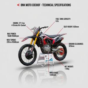 มอเตอร์ไซค์วิบาก <span class=keywords><strong>BNK</strong></span> NBK-5 250 ซีซี จากโรงงานโดยตรง เครื่องยนต์ Zongshen CB300F 16 กิโลวัตต์ 120 กม./ชม. 5 เกียร์ รถมอเตอร์ไซค์วิบากสำหรับผู้ใหญ่ ใช้เชื้อเพลิงเบนซิน - Product Image 3