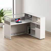 Bureau de direction moderne de haute qualité en bois massif convertible extensible six places avec rangement, couleur personnalisable, design luxueux pour le bureau