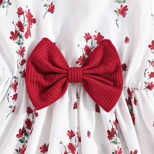 แฟชั่นฤดูใบไม้ร่วงหรูหราสไตล์จีนชุดเสื้อผ้าระบายอากาศได้นุ่มสบายสำหรับเด็กผู้หญิงอายุ 3 6 ปีแขนยาวสีดำ - Product Image 5