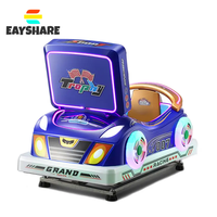 Parc d'attractions pour enfants Kiddies Indoor Kiddy Racing Simulator Scroll Screen Rocking Car Kiddie Rides Swing Machine