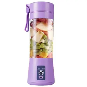 380ml taşınabilir Mini sıkacağı USB şarj edilebilir Blender mikser meyve suyu makinesi