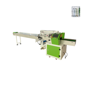 Popsicle Flow Pack <b>Machine</b> Candy <b>Biscuit</b> Flow Packing <b>Machine</b> High Speed Candy Flow Pack <b>Machine</b> - Product Image 2