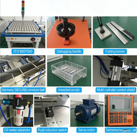 Machine d'emballage verticale automatique à film plastique transparent pour aliments, haute vitesse 30-60 sacs/min, écologique et économe en énergie