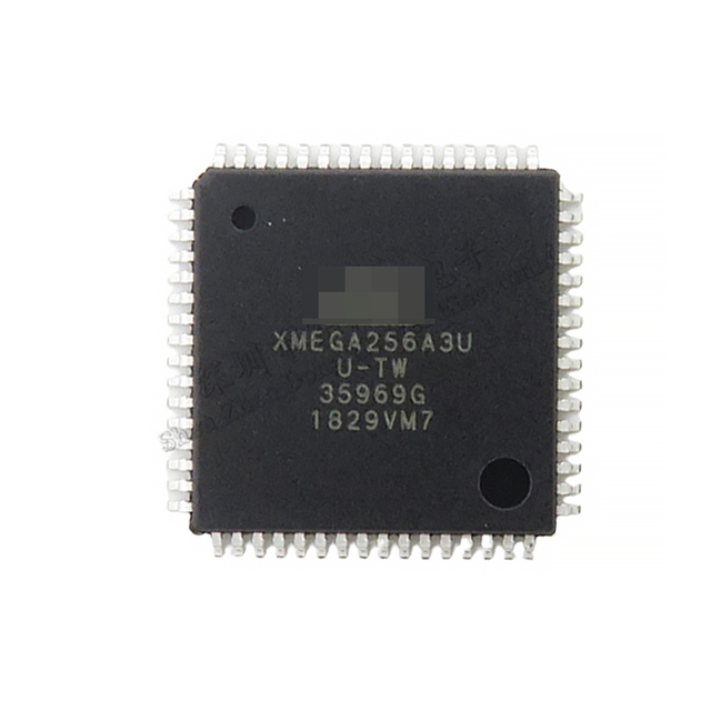 ATXMEGA256A3U 8 or 16bit XMEGA A3U Microcontroller IC ATXMEGA256A3U-AU