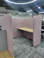 Ensemble de canapés modulaires pour bureaux, sièges de réunion flexibles pour projets d'espaces de travail commerciaux
