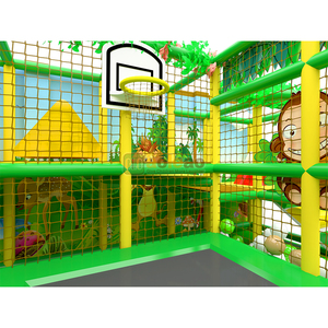 Aire de jeux intérieure de haute qualité pour enfants, grands toboggans, aire de jeux pour maternelle, thème forêt, château malicieux, aire de jeux intérieure - Product Image 3