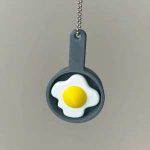 Clicker de Descompresión con Diseño de Huevo Frito, Producción Rápida, Diseño Personalizable, Impresión 3D PLA, Fabricación en Pequeños Lotes - Product Image 6