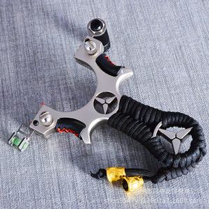 All'ingrosso in acciaio inossidabile lega di fionda senza cravatta a stampa rapida fascia di gomma piatta per esterno con taglio in metallo - Product Image 4