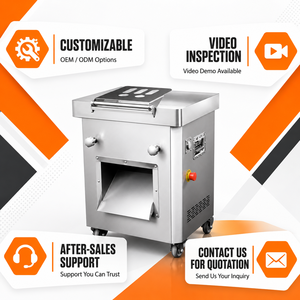 Máquina Cortadora <span class=keywords><strong>de</strong></span> Carne Automática Multifuncional, Cortadora y Desmenuzadora <span class=keywords><strong>de</strong></span> Carne Fresca con Soporte <span class=keywords><strong>de</strong></span> Video Remoto y Bajo Costo <span class=keywords><strong>de</strong></span> Mantenimiento - Product Image 4