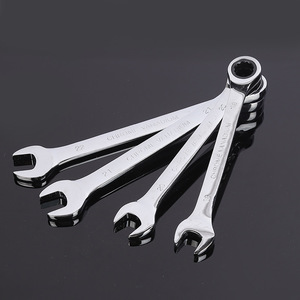 High Quality 8mm-32mm Repair Dual Purpose <strong>Combination</strong> Spanner <strong>Wrench</strong> Thin <strong>Combination</strong> <strong>Wrench</strong> Mirror Polished - Product Image 1