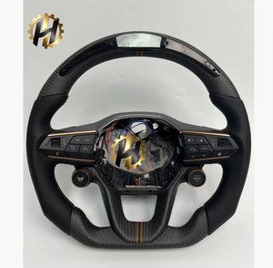 <span class=keywords><strong>Volante</strong></span> Deportivo de Fibra de Carbono Versión Racing para <span class=keywords><strong>SEAT</strong></span> <span class=keywords><strong>Leon</strong></span> Mk3 <span class=keywords><strong>FR</strong></span> Cupra Ibiza, <span class=keywords><strong>Volante</strong></span> Carbone, <span class=keywords><strong>Volante</strong></span> Cupra - Product Image 1