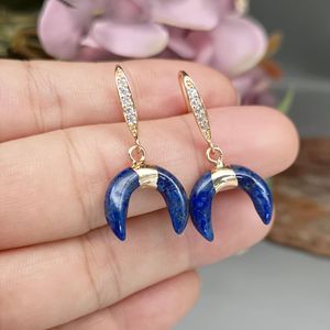 Orecchini a forma di luna per donna, accessori per le orecchie semplici da indossare tutti i giorni - Product Image 3
