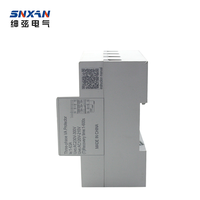 Protecteur de surtension/sous-tension monté sur rail DIN, disjoncteur intelligent, protection de ligne électrique, protecteur VA triphasé 3P+N