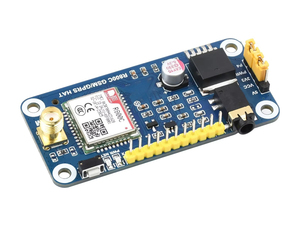R800C GSM/GPRS HAT para Raspberry Pi, compatible con comunicación 2G, llamadas telefónicas y SMS: MT, MO, CB, Texto, PDU K510 - Product Image 2