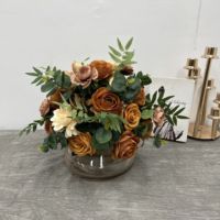 Bola Bunga Artifisial Vintage Kustom DKB untuk Dekorasi Latar Belakang Studio Foto