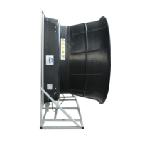 Ventilateur d'équipement avicole 168000 m³/h, ventilateur de ventilation agricole à haut débit avec 6 pales en alliage et moteur BLDC pour poulaillers