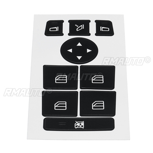 <b>Car</b> <b>Window</b> Switch Button Repair <b>Stickers</b> for Mercedes for Benz 2008-2014 W204 C300 C350 Button Repair Kit Fix Faded Ugly Buttons - Product Image 2