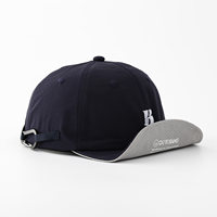 Gorra de Béisbol Bordada con Letra B Personalizada, Unisex, Estilo Retro, Plegable, Ajustable, de Algodón, Protección Solar, Venta al Por Mayor