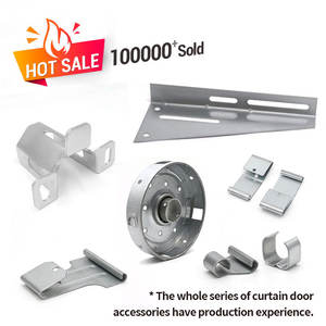 Accessoires de porte à enroulement grillagée personnalisés, clips en métal galvanisé - Product Image 4