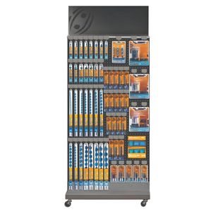 Custom Supermarket Retail Store <strong>Display</strong> Stand for Mobile Phone <strong>Cases</strong> Light Metal Pegboard Tool Stationery <strong>Display</strong> <strong>Rack</strong> - Product Image 1