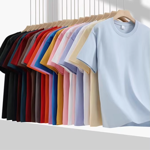 T-shirt pour hommes de haute qualité, 210 g/m², impression personnalisée, 100 % coton, t-shirt vierge pour hommes, vente chaude - Product Image 1