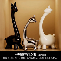 LANBORUI Fabricant 2024 Accessoires de luxe modernes Décoration Décoration intérieure Ornement en céramique d'éléphant fait à la main