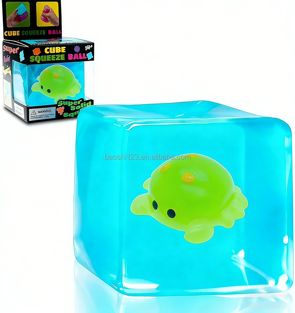 5.5cm Luminous toy(box)-crab