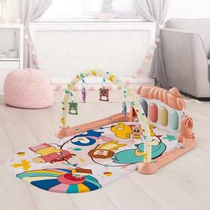 Piano musical multifonctionnel Support de fitness Jeu de sommeil Baby Gym Activity <span class=keywords><strong>Kick</strong></span> <span class=keywords><strong>and</strong></span> <span class=keywords><strong>Play</strong></span> Mat avec piano - Product Image 4