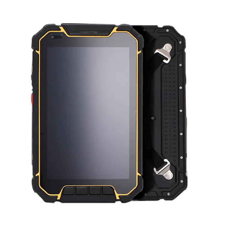 Tableta Android con pantalla táctil resistente, dispositivo de escaneo 2D con GPS para seguimiento de vehículos de camiones pesados