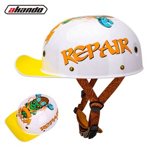 Nieuwe klassieke motorhelm Chinese stijl motorfiets halfhelm sport scooter honkbal beschermkap motorcross helm wielrennen - Product Image 6