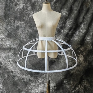<span class=keywords><strong>Sottogonna</strong></span> rotonda per gabbia per uccelli Lolita con ossatura quotidiana Cosplay gonfio di crinolina fabbrica In magazzino all'ingrosso - Product Image 3