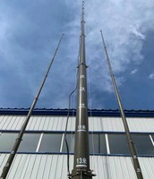 Mâts télescopiques à manivelle YANGBO pour éolienne verticale