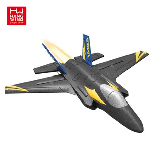 צבע תיבת ילדים צעצועי Rc רדיו חשמלי מטוס מודל מטוסי 2.4G ארבעה לעבור שלט רחוק גלשן קצף מטוס שחור 4 ערוצים 150m