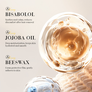 KORMESIC Vente en gros 100g Perles de cire dépilatoire au miel, toucher soyeux et lisse, apaisantes, douces et apaisantes, sans bandes, pour l'épilation - Product Image 3