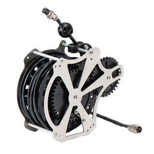 Mella Petit enrouleur de câble rétractable en plastique PP ignifuge sans enchevêtrement de 4 mètres - Product Image 1