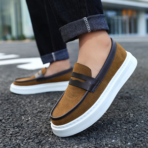 Nouvelles Chaussures de Luxe Modernes à Enfiler <span class=keywords><strong>pour</strong></span> Hommes, Mocassins Blancs en Caoutchouc, Tailles 38-45, Vente en Gros, Haute Qualité, Chaussures en Ligne Aliexpress - Product Image 5