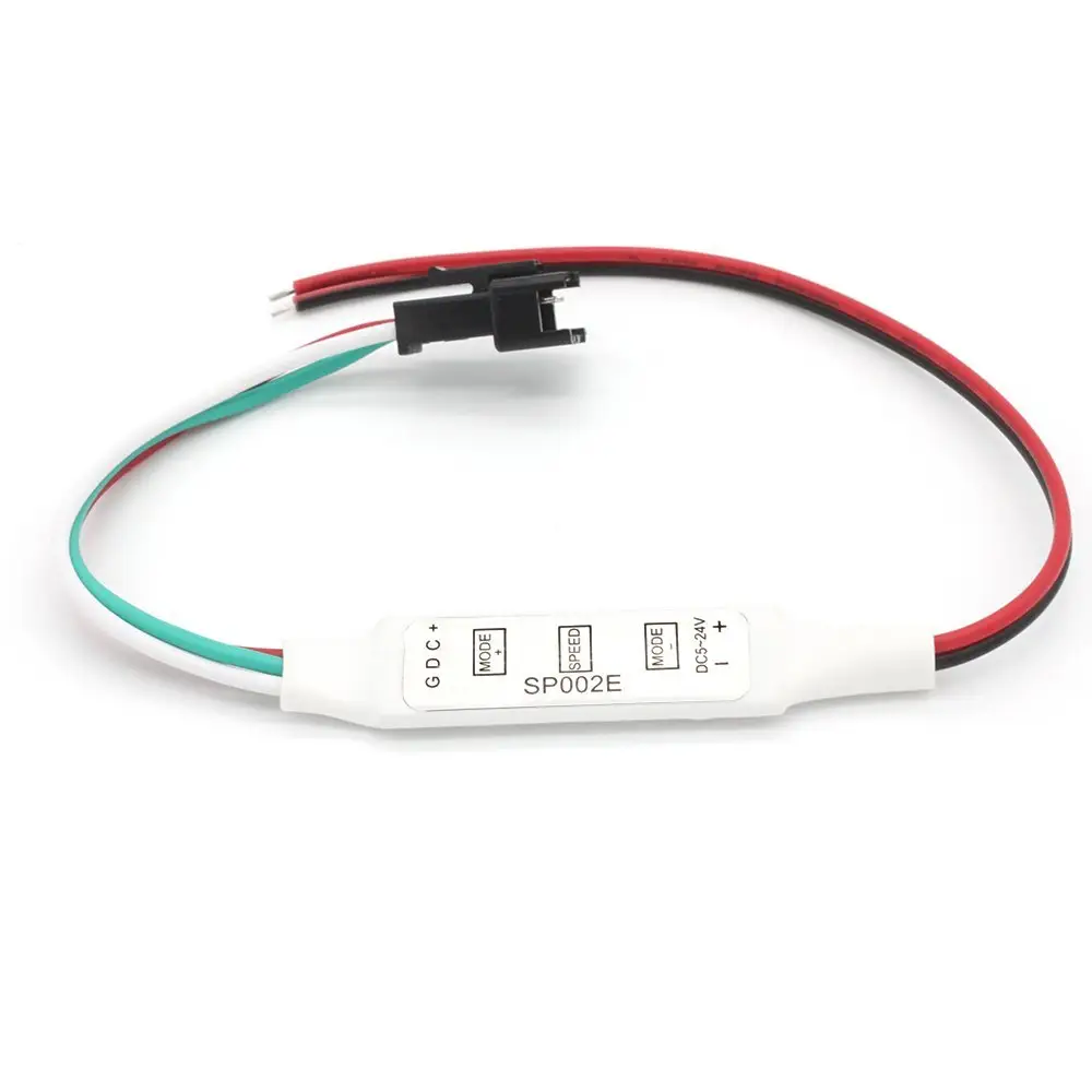 Mini 3 Key 5-24V RF Remote Controller for WS2811 WS2812B Dream Color LED Strip Light
