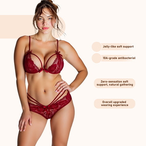 Bán buôn khiêu dâm sexy trong suốt hàng ngày Push-Up đồ lót đẹp trưởng thành phụ nữ thấp tầng thongs Panties Shapewear dây miễn phí - Product Image 5