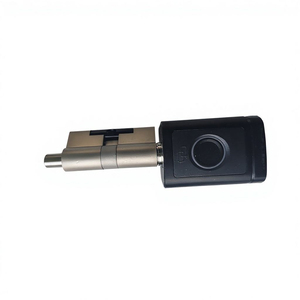 Serratura Intelligente Tuya Senza Chiave con Cilindro, Sblocco con Impronta Digitale e <span class=keywords><strong>Password</strong></span>, Set Serratura Porta con Cilindro Singolo - Product Image 2