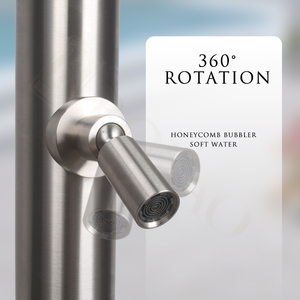 تصميم جديد للاستخدام في الهواء الطلق دش استحمام محمول 316 مقاوم للصدأ لحمامات السباحة - Product Image 4