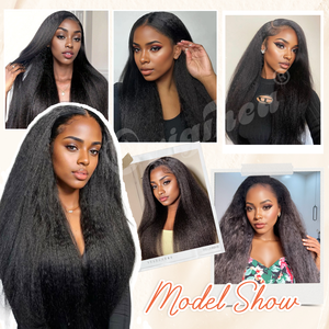 <span class=keywords><strong>Extension</strong></span> per <span class=keywords><strong>Capelli</strong></span> Umani Kinky Curly Originea per Treccine all'Uncinetto, Pre-Separate, Morbide, con Effetto Piumato, Mini Twist - Product Image 5