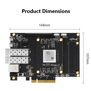 บอร์ดพัฒนา FPGA รุ่น PZ-AU15P-KFB Artix Ultrascale+ พร้อมอินเทอร์เฟซ FMC PCIe 3.0/4.0 สำหรับระบบควบคุมอุตสาหกรรมแบบฝังตัว - Product Image 3