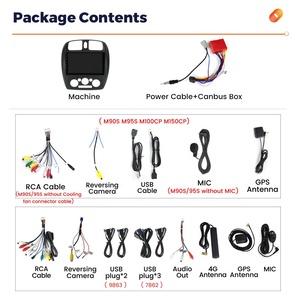 Mekede MS Xe Hệ Thống Video 360 Toàn Cảnh Máy Ảnh Cho Mazda 323 Chia Màn Hình Cảm Ứng AM FM Âm Thanh Đài Phát Thanh Máy Nghe Nhạc - Product Image 6