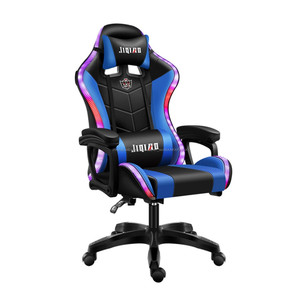 Chaise <span class=keywords><strong>de</strong></span> jeu LED d'ordinateur <span class=keywords><strong>de</strong></span> bureau confortable moderne <span class=keywords><strong>2020</strong></span> avec haut-parleur Bluetooth - Product Image 2
