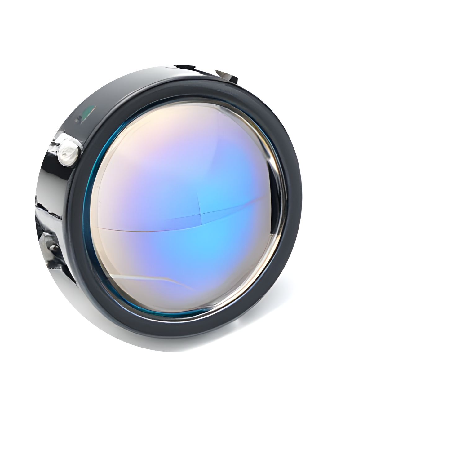 Lentille de film bleu