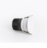 Spot LED encastré anti-éblouissement profond pour galerie, salon, présentoir de bijoux, corps en aluminium, éclairage de plafond intérieur