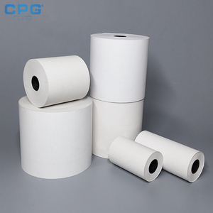 Manufacturer Bulk Heat Stable 57x40mm 55gsm Thermal <b>Paper</b> <b>Rolls</b> Clear Image Fuel Station Payment Terminal Receipt <b>Paper</b> - Product Image 1