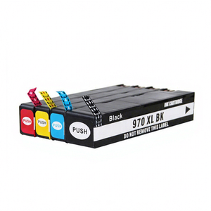 Cartouche d'encre noire haute capacité compatible Hp 970 Xl Bk pour imprimantes Hp X451dn X451dw X551dw 476 576 - Product Image 1