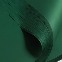 Papier de soie vert personnalisé 17 GSM pour emballage de vêtements et cadeaux